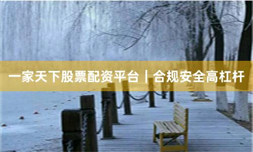 一家天下股票配资平台|合规安全高杠杆
